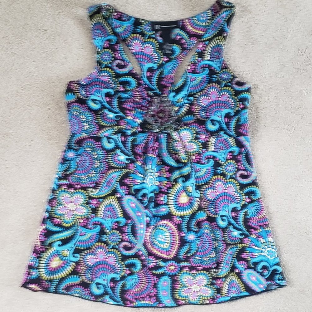 INC Racerback Empire Top - Picture 2 of 9